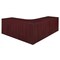 Regency Corner Desk Left Corner Credenza w 47" Rtn, Legacy71", 72" D X 29" H, 71" W X Melamine Laminate LLDSCL712447MH - alternate 4